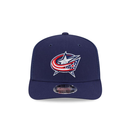 Columbus Blue Jackets Simple 9SEVENTY Trucker Hat