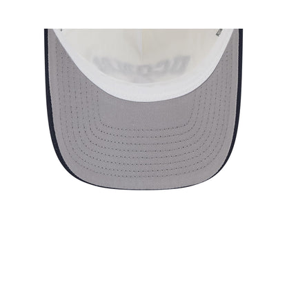 Connecticut Huskies Chrome Arch 9FORTY M-Crown A-Frame Trucker Hat