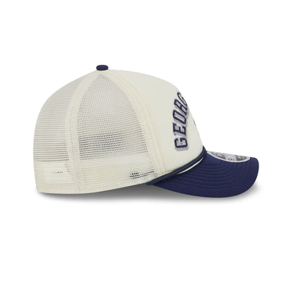 Georgetown Hoyas Chrome Arch 9FORTY M-Crown A-Frame Trucker Hat