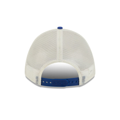 Kansas Jayhawks Chrome Arch 9FORTY M-Crown A-Frame Trucker Hat