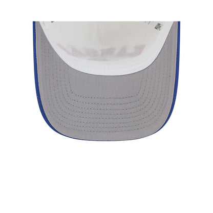 Kansas Jayhawks Chrome Arch 9FORTY M-Crown A-Frame Trucker Hat