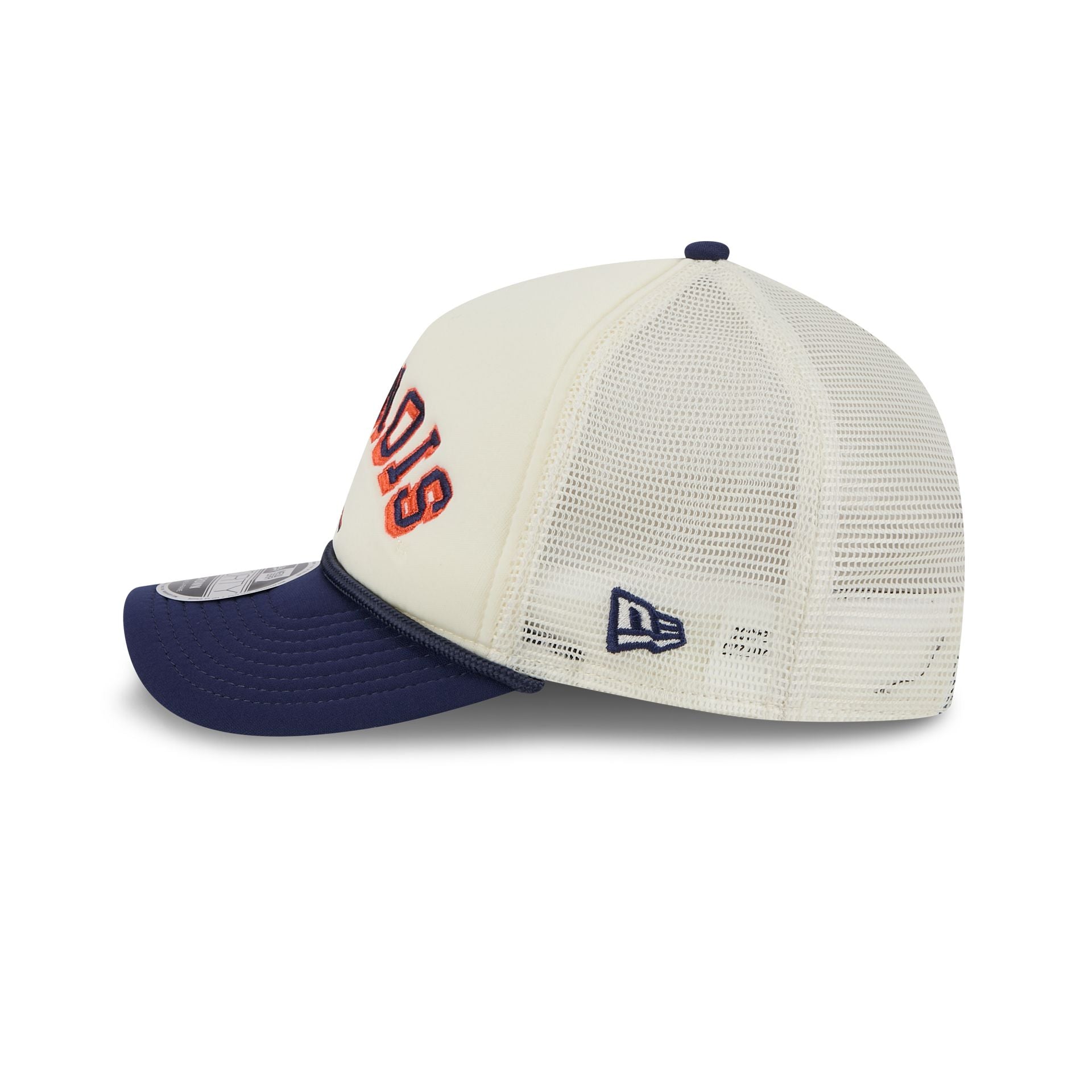 Illinois Fighting Illini Chrome Arch 9FORTY M-Crown A-Frame Trucker Hat