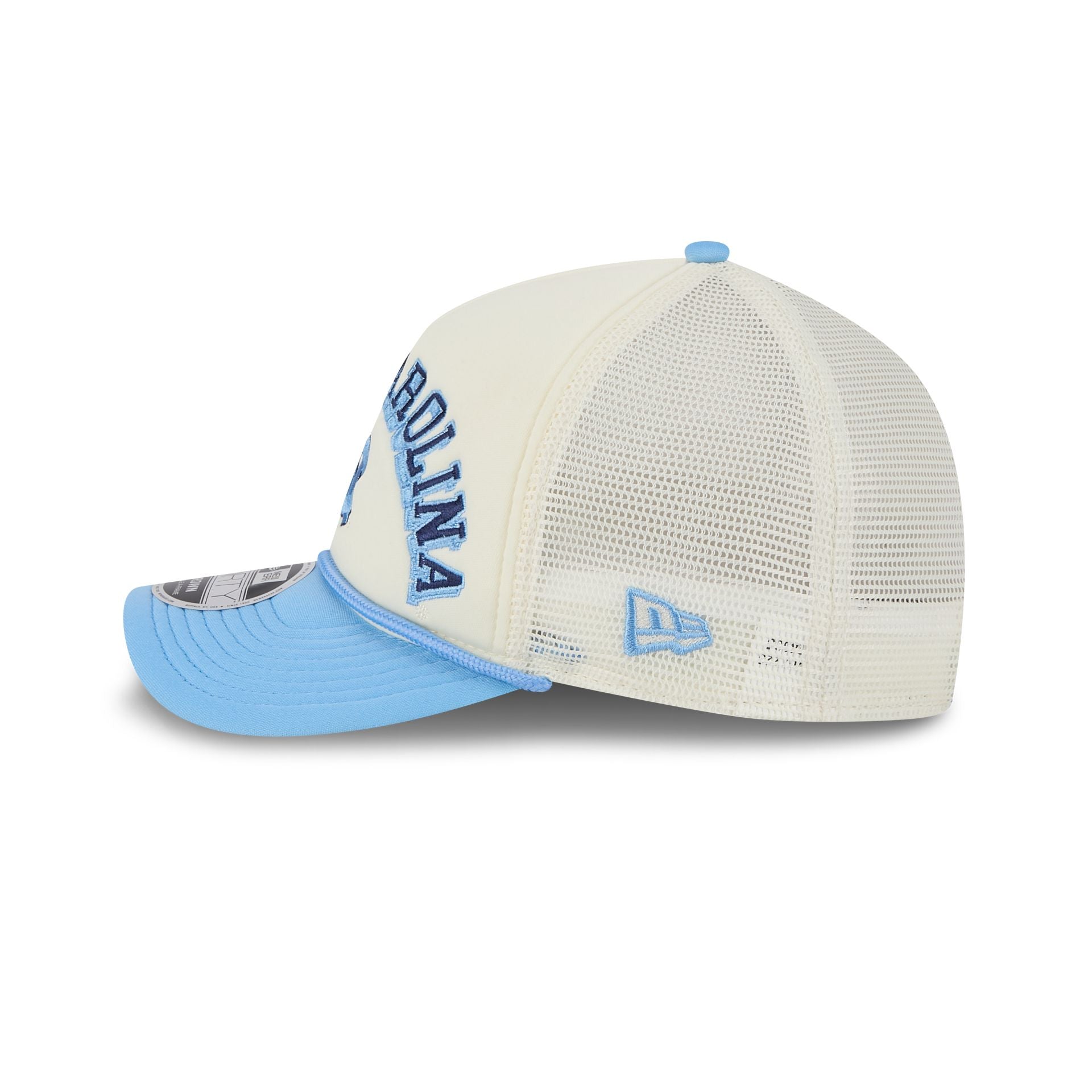North Carolina Tar Heels Chrome Arch 9FORTY M-Crown A-Frame Trucker Hat