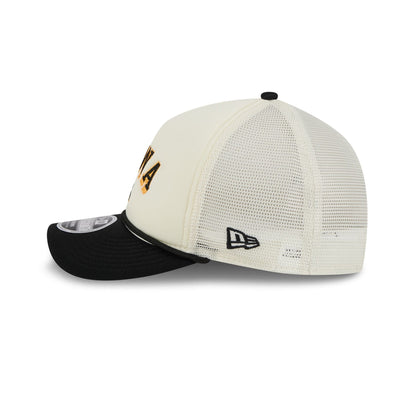 Iowa Hawkeyes Chrome Arch 9FORTY M-Crown A-Frame Trucker Hat
