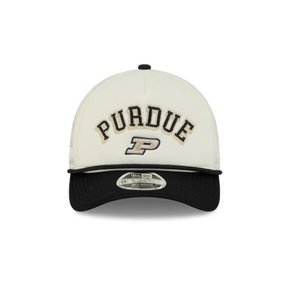 Purdue Boilermakers Chrome Arch 9FORTY M-Crown A-Frame Trucker Hat