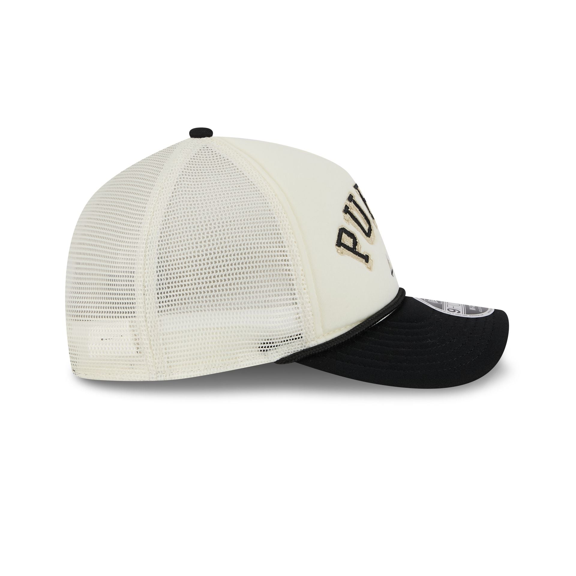 Purdue Boilermakers Chrome Arch 9FORTY M-Crown A-Frame Trucker Hat