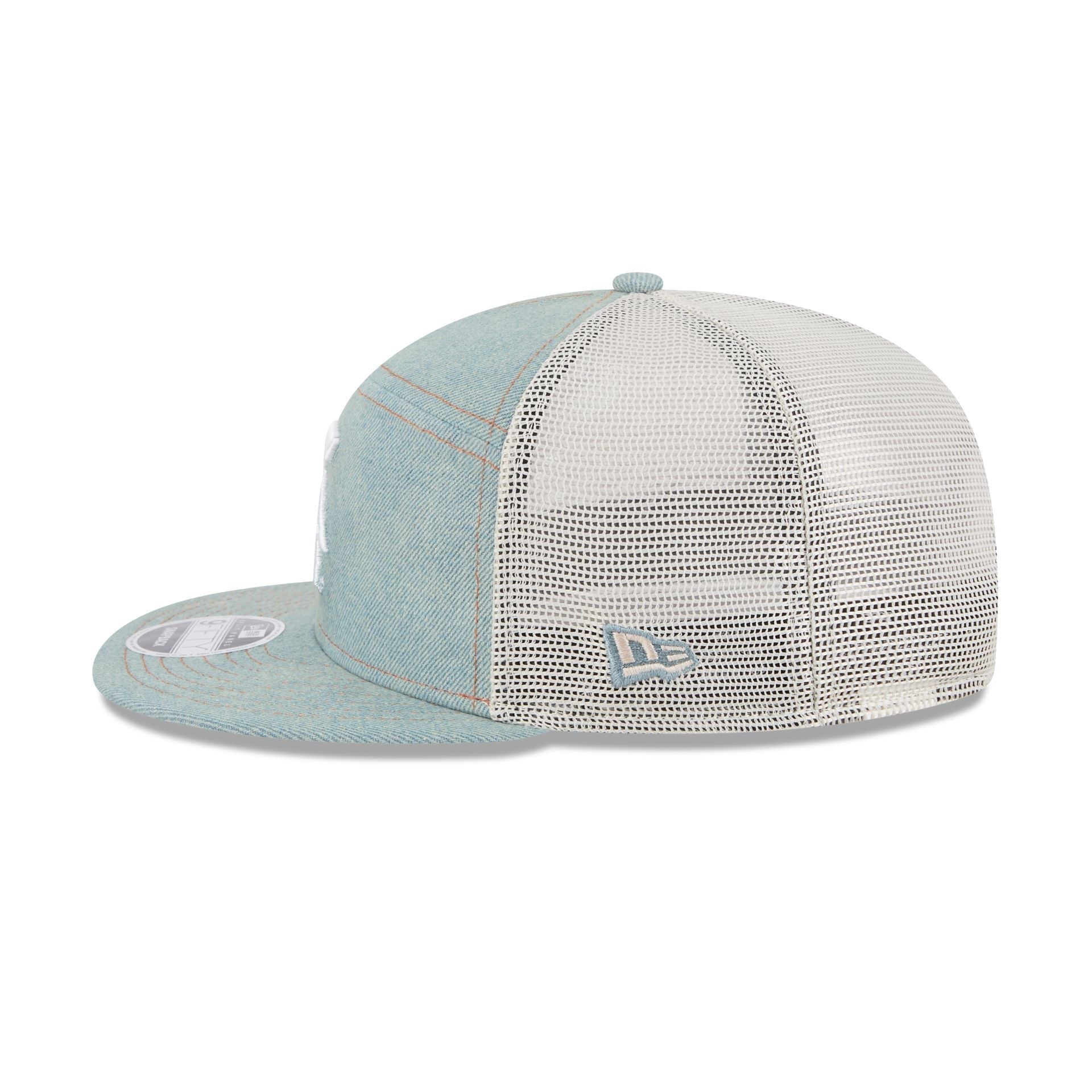 Michigan State Spartans Denim Split Panel 9FIFTY Trucker Hat