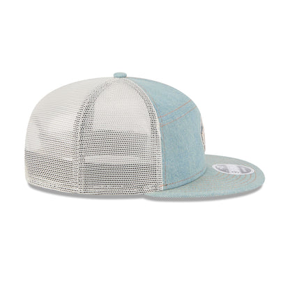 Connecticut Huskies Denim Split Panel 9FIFTY Trucker Hat