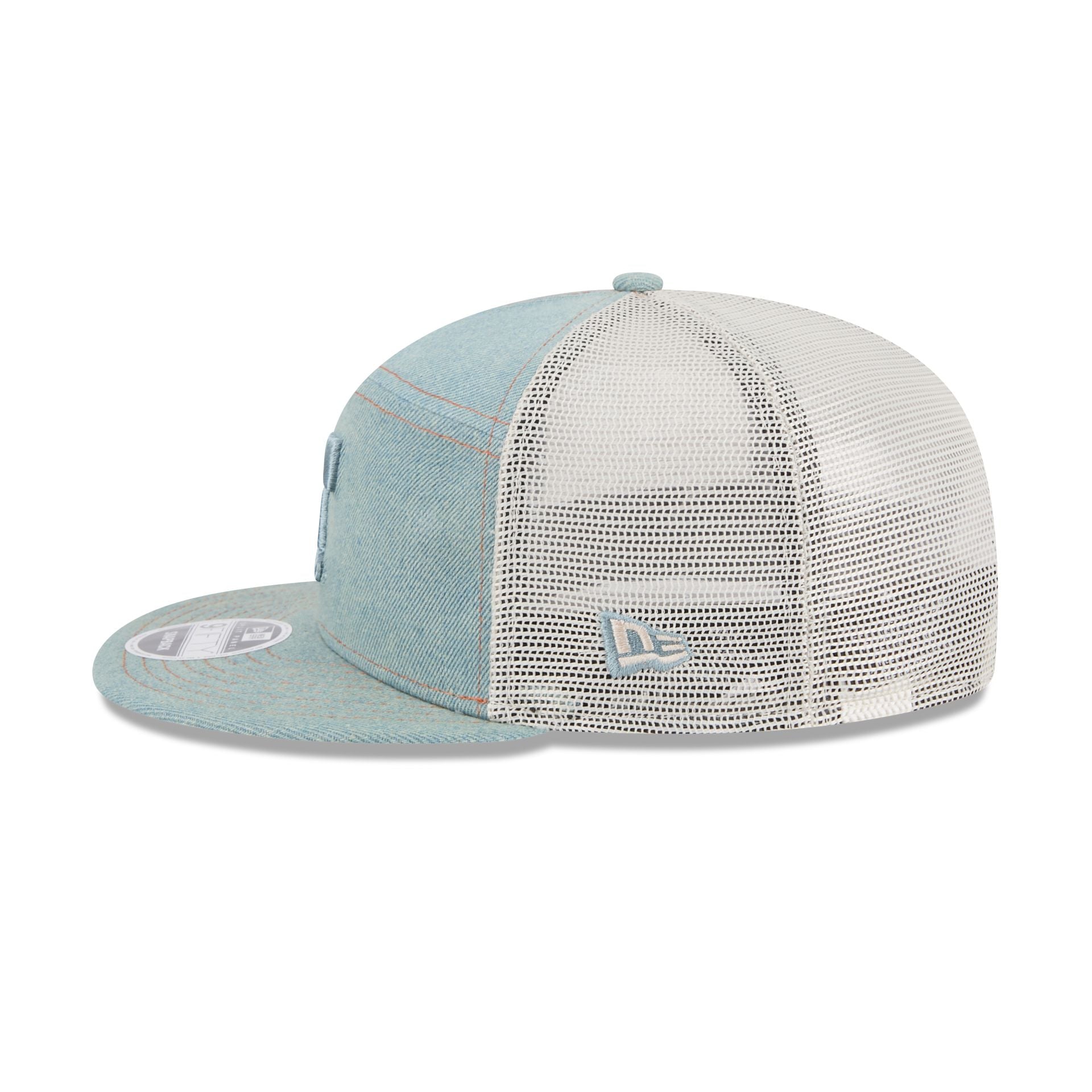 Tennessee Volunteers Denim Split Panel 9FIFTY Trucker Hat
