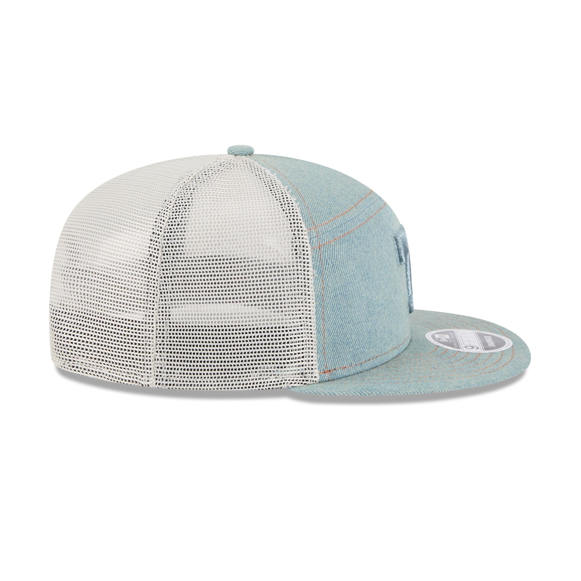 Tennessee Volunteers Denim Split Panel 9FIFTY Trucker Hat