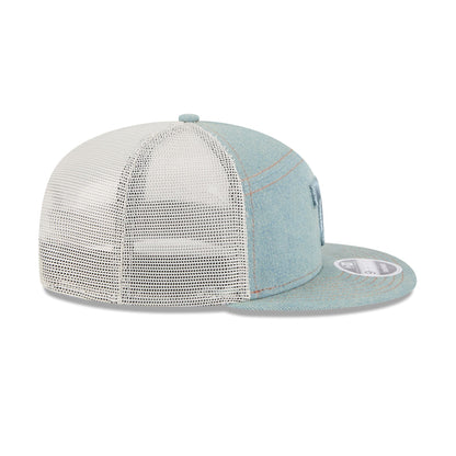 Tennessee Volunteers Denim Split Panel 9FIFTY Trucker Hat