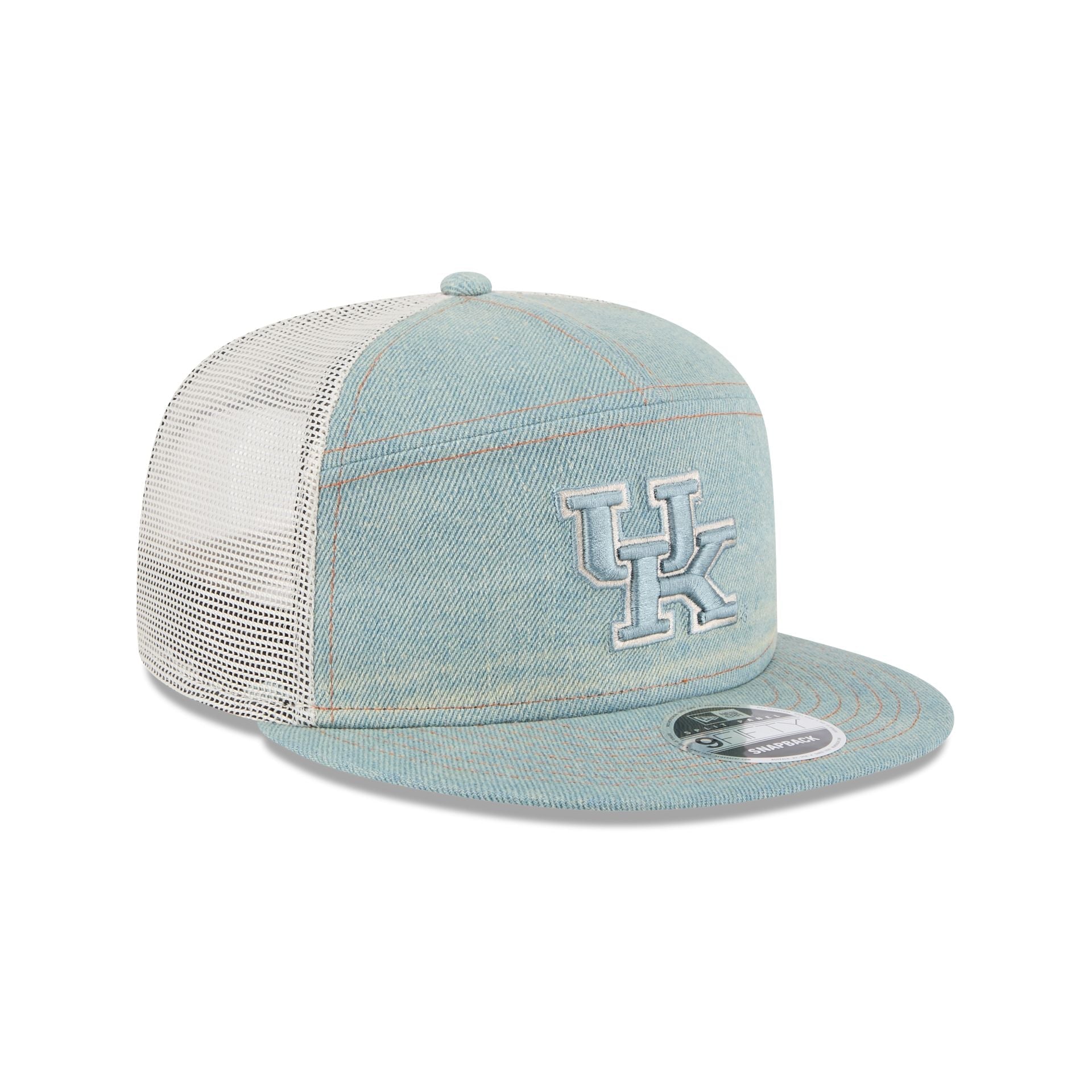 Kentucky Wildcats Denim Split Panel 9FIFTY Trucker Hat
