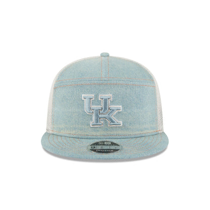 Kentucky Wildcats Denim Split Panel 9FIFTY Trucker Hat