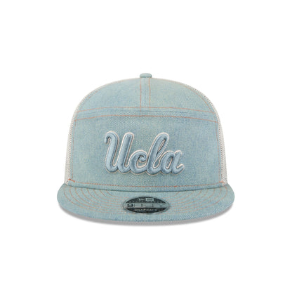 UCLA Bruins Denim Split Panel 9FIFTY Trucker Hat