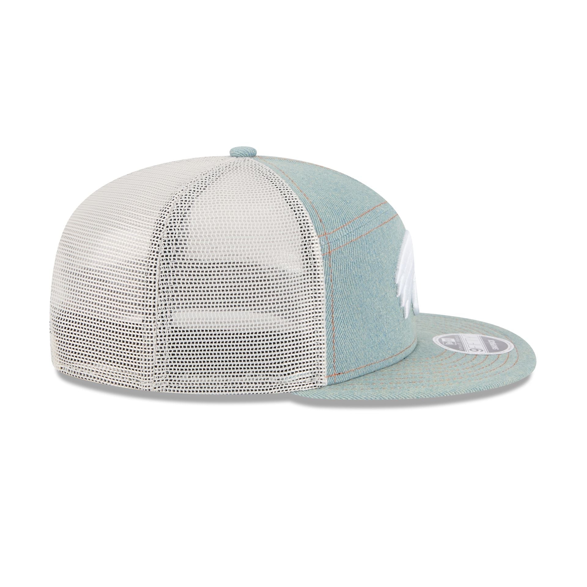 Iowa Hawkeyes Denim Split Panel 9FIFTY Trucker Hat