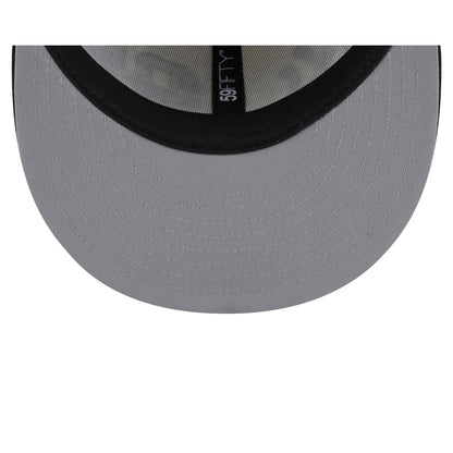 New York Yankees Aaron Judge Chrome White 59FIFTY Fitted Hat