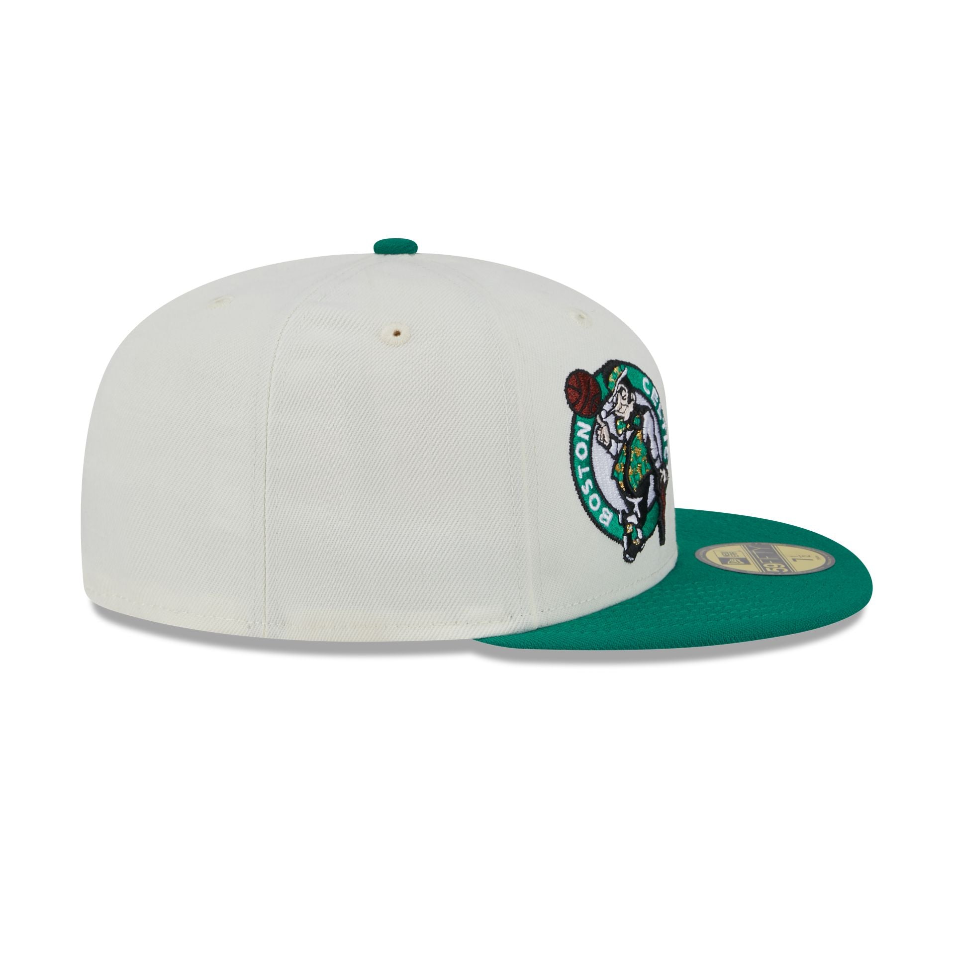 Boston Celtics Jayson Tatum Chrome White 59FIFTY Fitted Hat