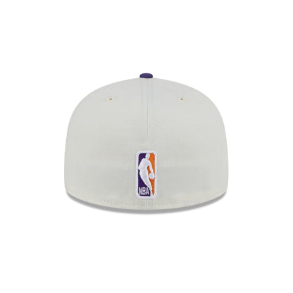 Phoenix Suns Devin Booker Chrome White 59FIFTY Fitted Hat