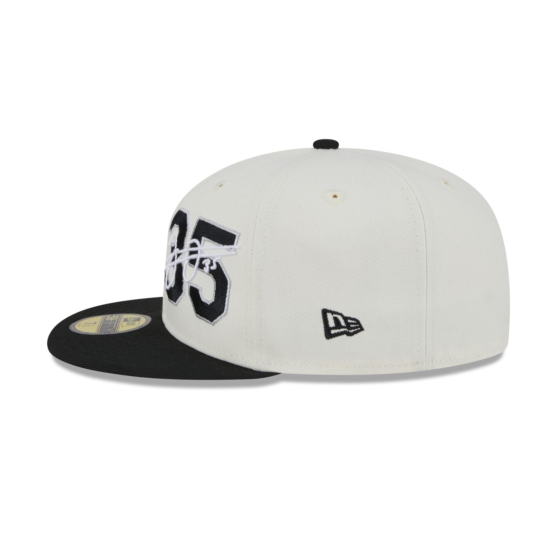Chicago White Sox Frank Thomas Chrome White 59FIFTY Fitted Hat