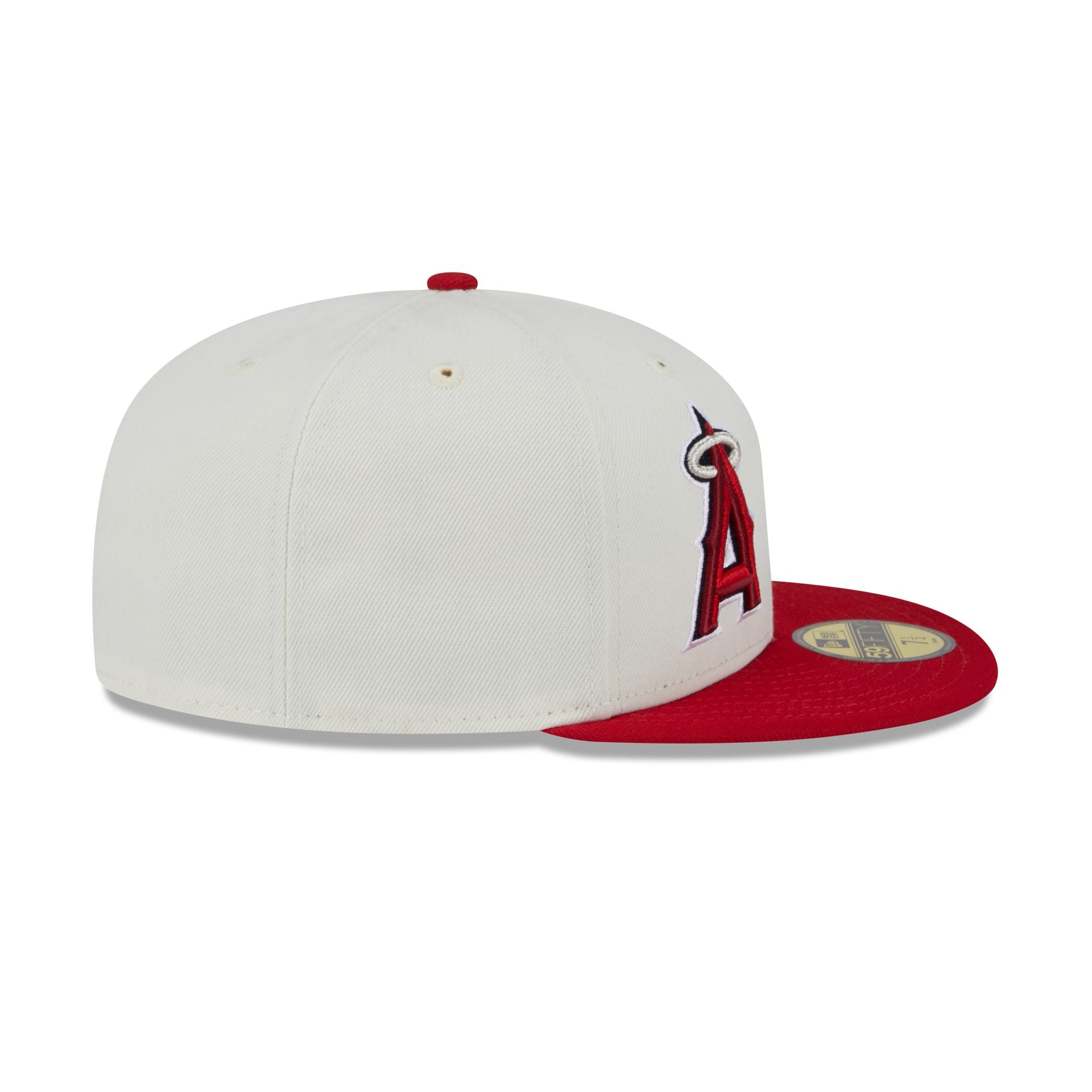 Los Angeles Angels Mike Trout Chrome White 59FIFTY Fitted Hat