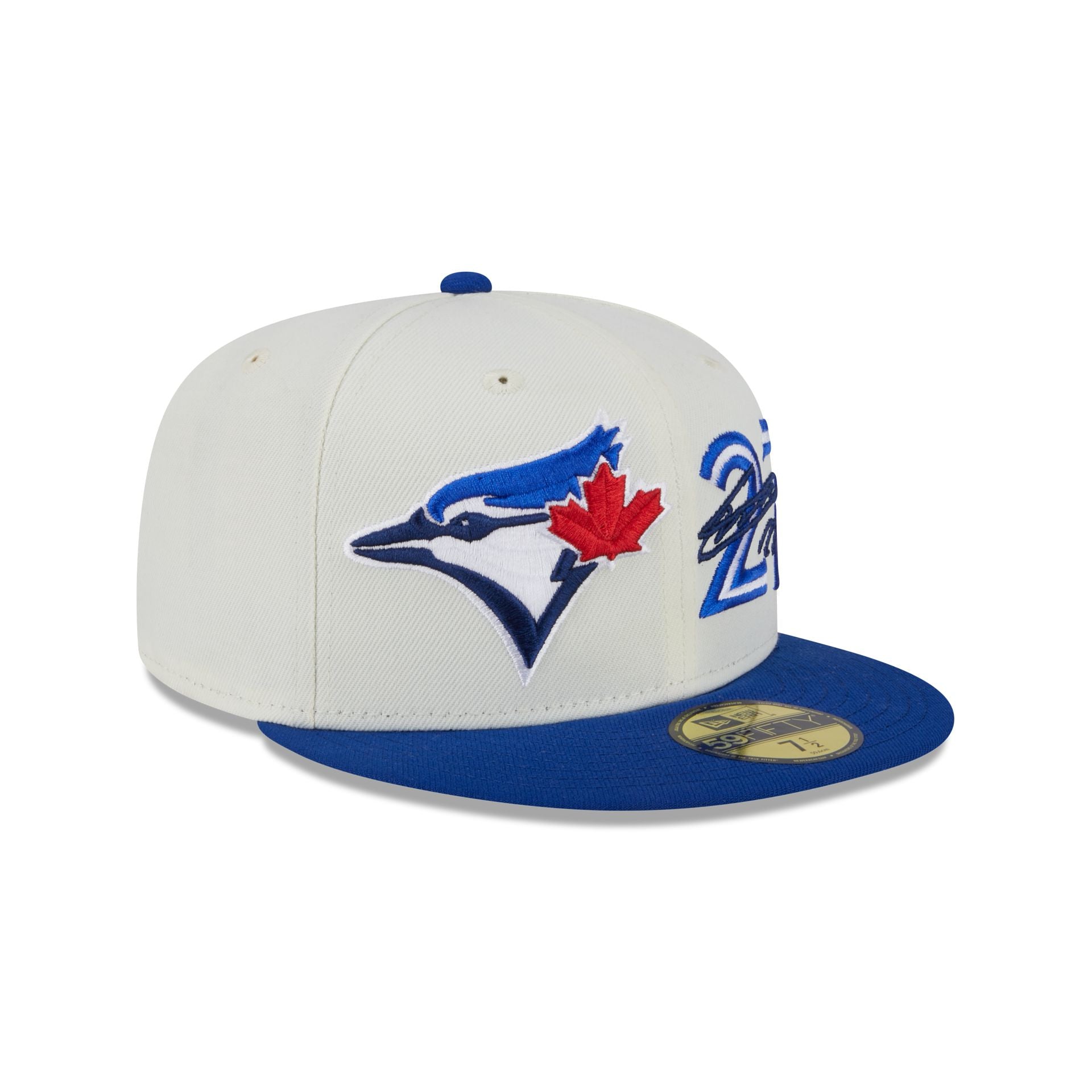 Toronto Blue Jays Vladimir Guerrero Jr. Chrome White 59FIFTY Fitted Hat
