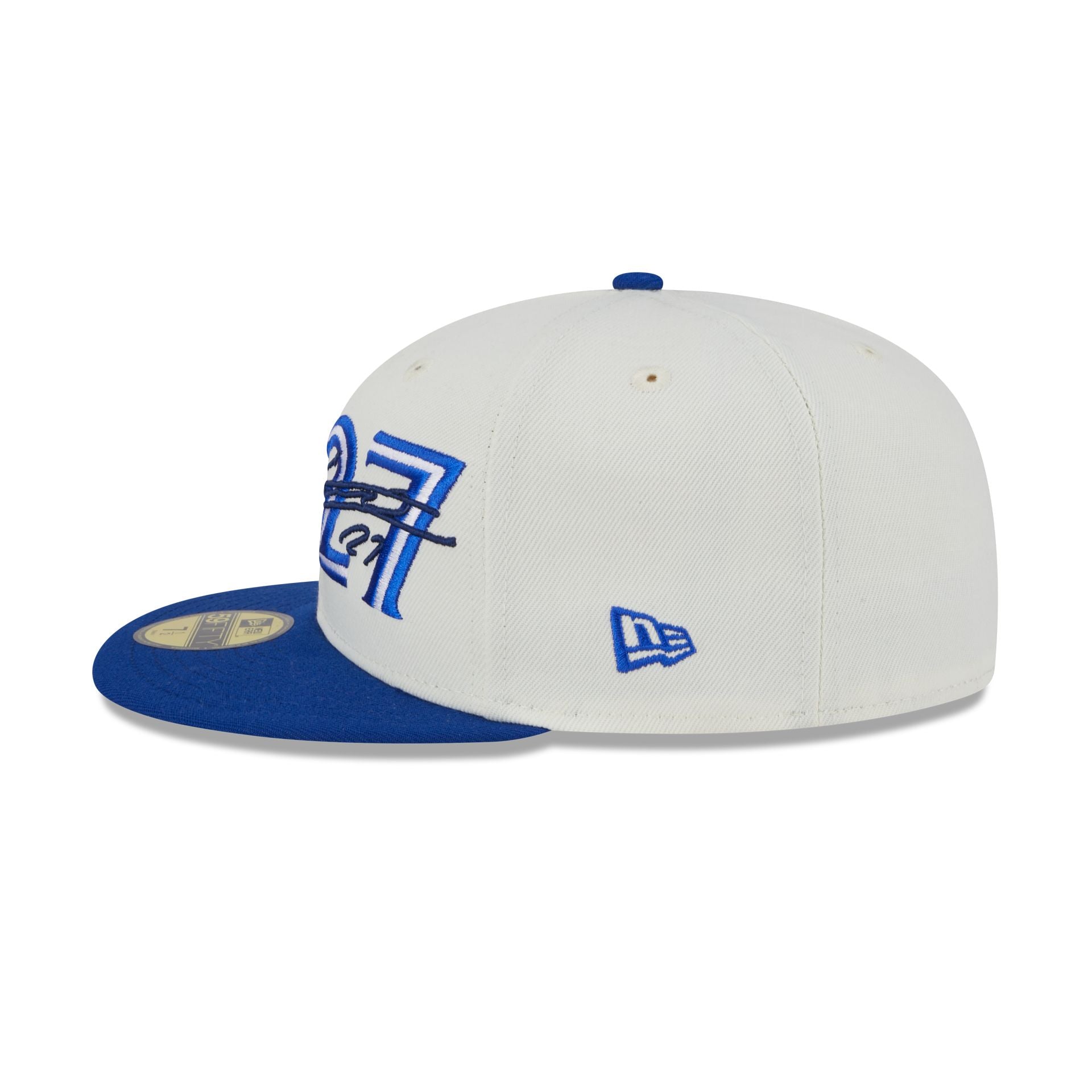 Toronto Blue Jays Vladimir Guerrero Jr. Chrome White 59FIFTY Fitted Hat