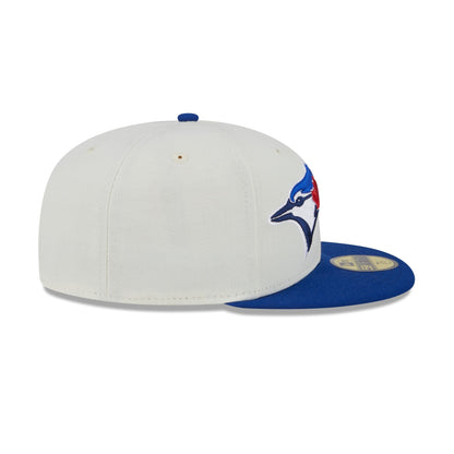 Toronto Blue Jays Vladimir Guerrero Jr. Chrome White 59FIFTY Fitted Hat