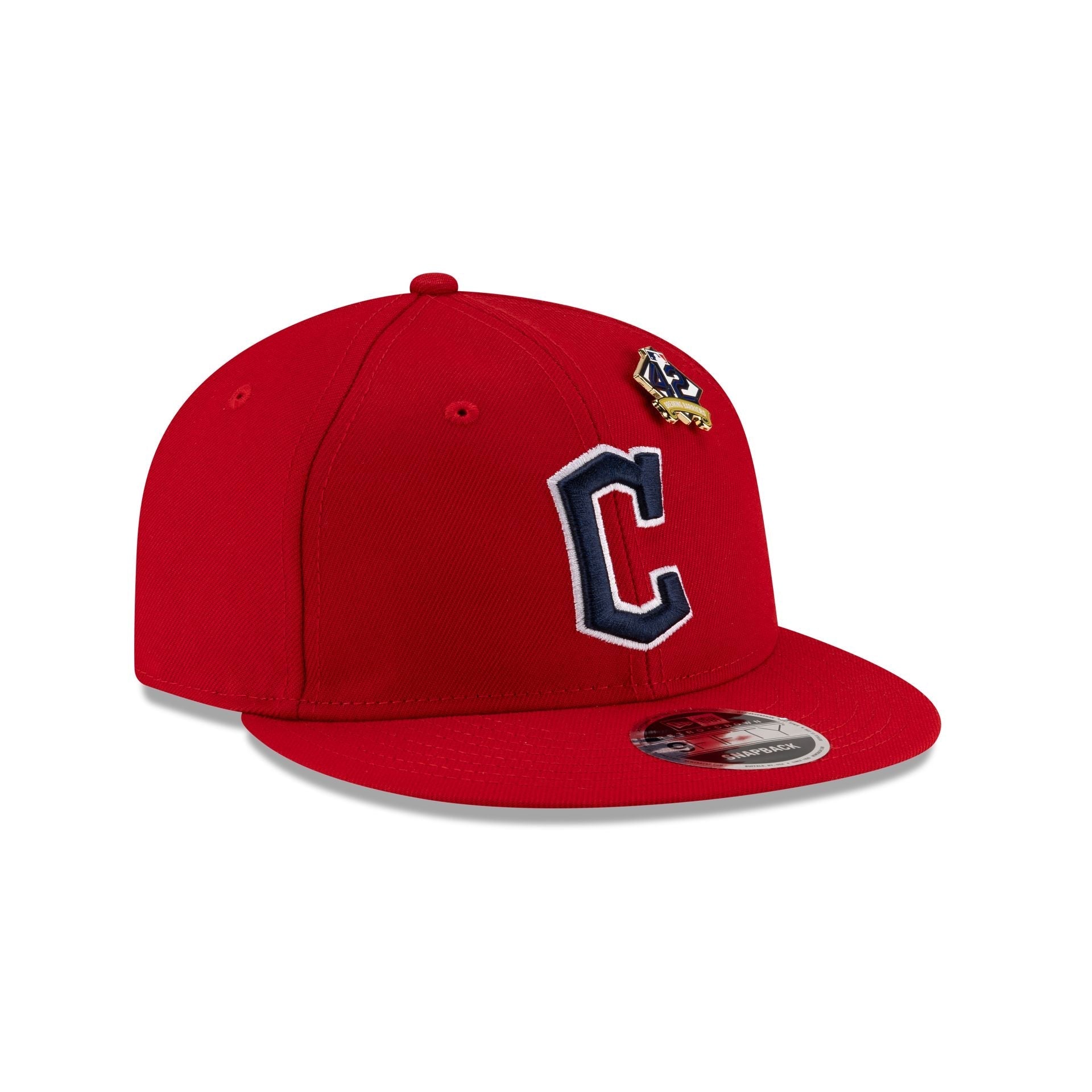 Cleveland Guardians Jackie Robinson Day 2025 Retro Crown 9FIFTY Snapback Hat