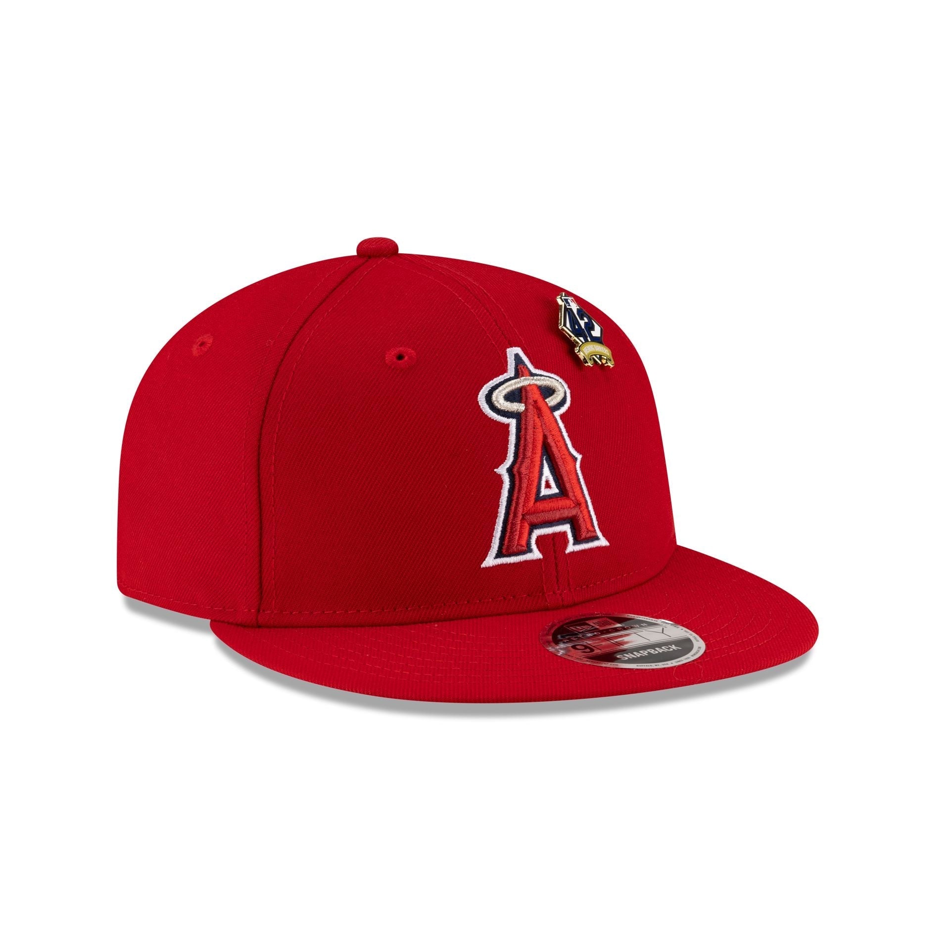 Los Angeles Angels Jackie Robinson Day 2025 Retro Crown 9FIFTY Snapback Hat