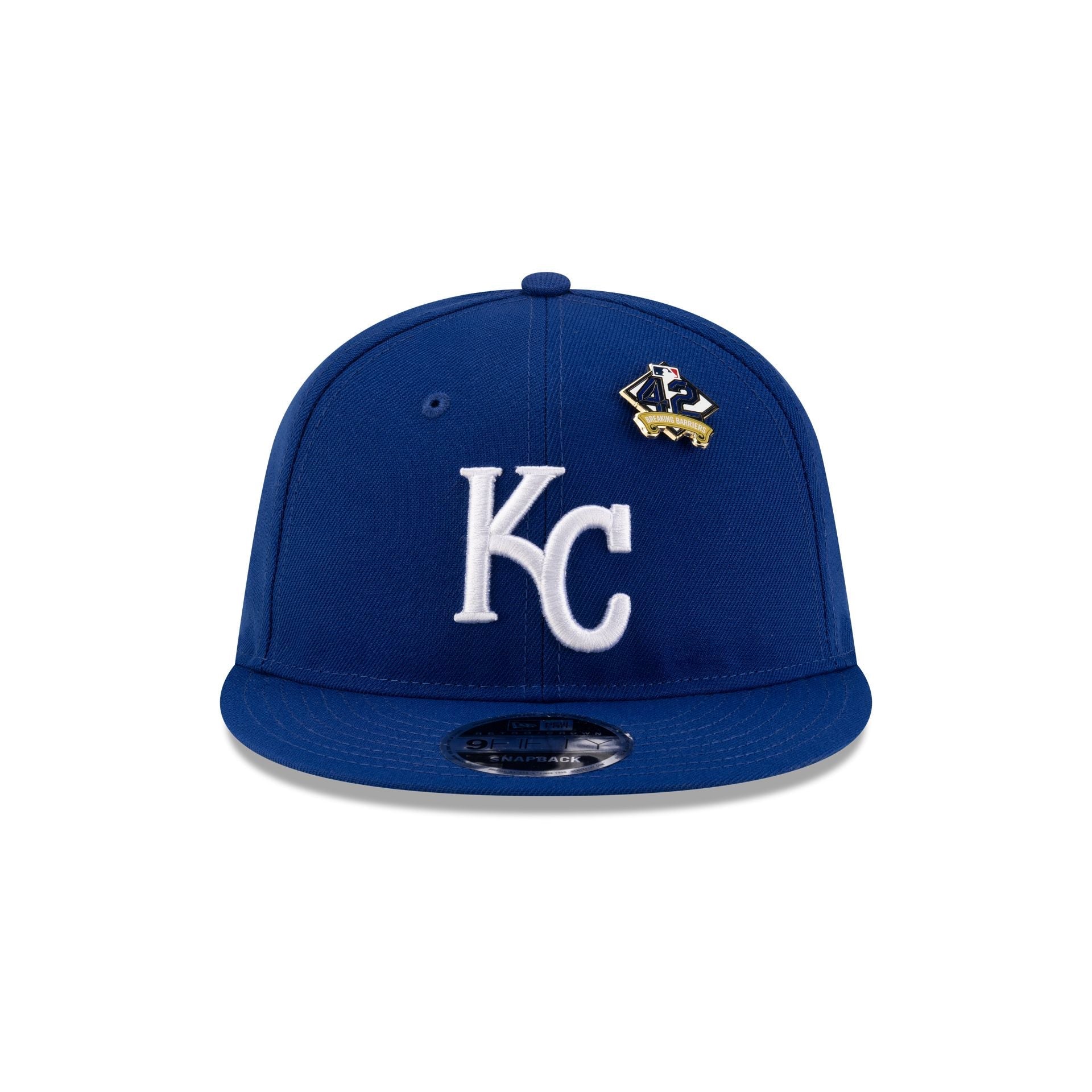 Kansas City Royals Jackie Robinson Day 2025 Retro Crown 9FIFTY Snapback Hat