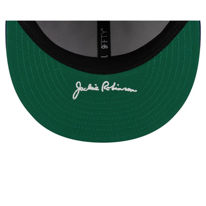 Brooklyn Dodgers Jackie Robinson Day 2025 Retro Crown 9FIFTY Snapback Hat