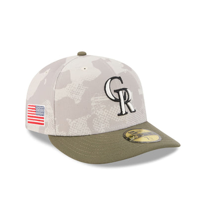 Colorado Rockies Armed Forces Day 2025 59FIFTY Fitted Hat
