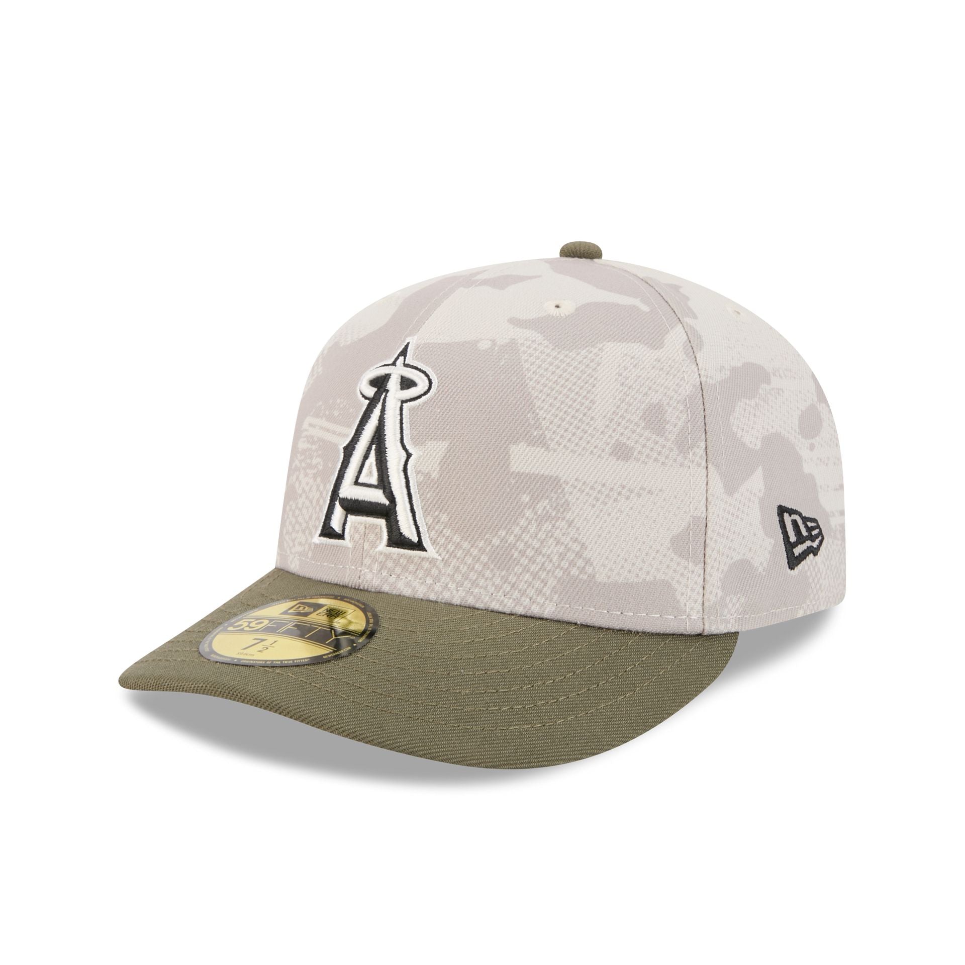 Los Angeles Angels Armed Forces Day 2025 59FIFTY Fitted Hat