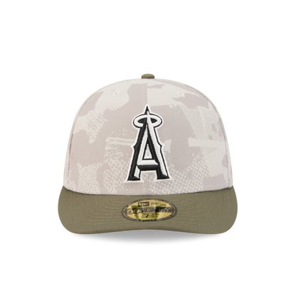 Los Angeles Angels Armed Forces Day 2025 59FIFTY Fitted Hat