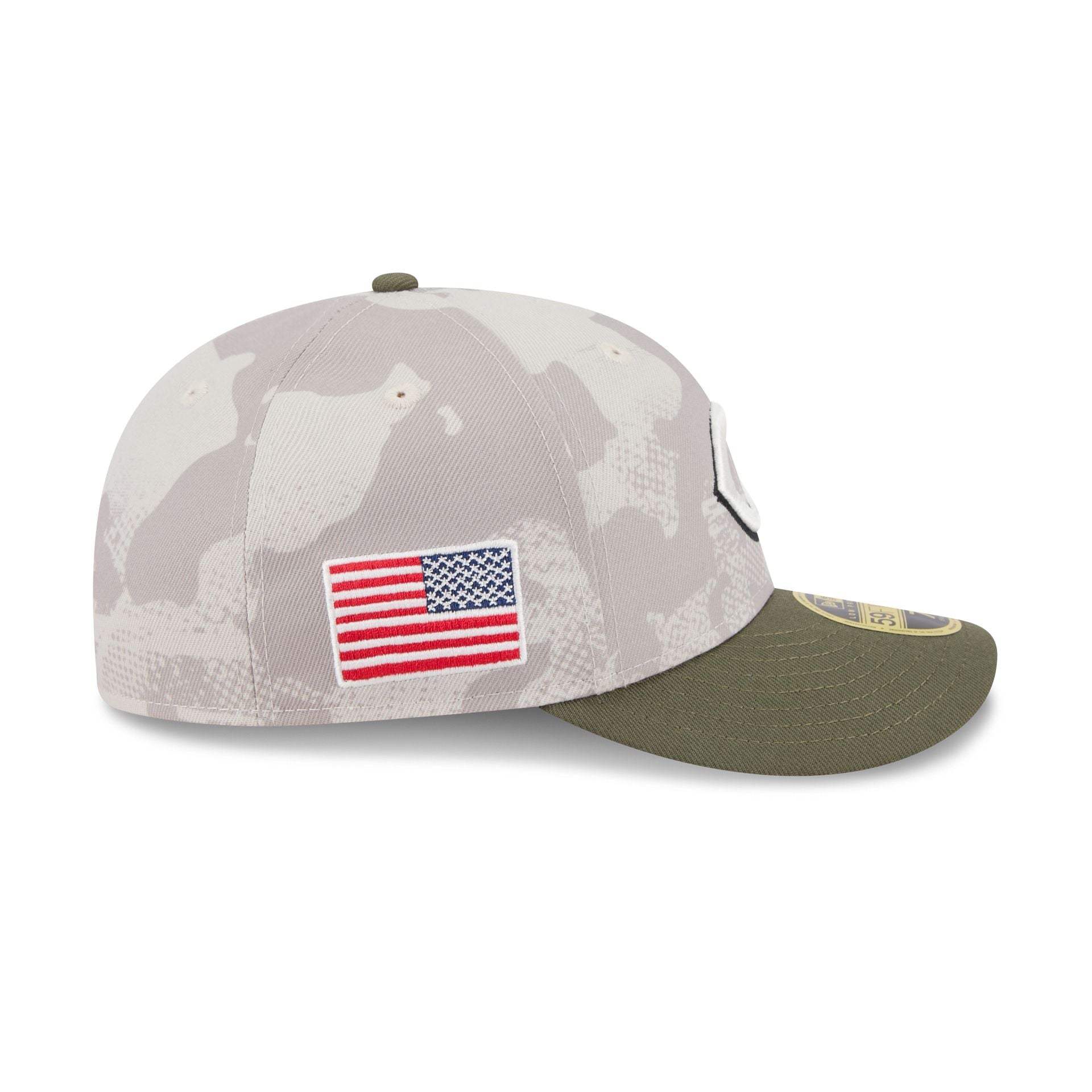 Cincinnati Reds Armed Forces Day 2025 Low Profile 59FIFTY Fitted Hat