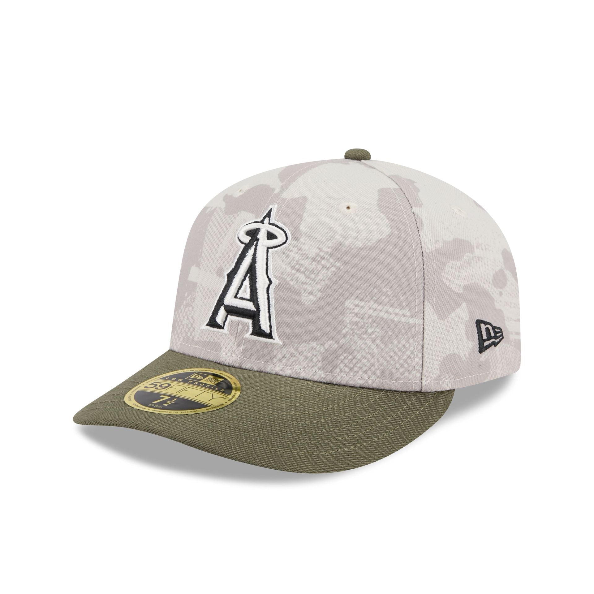Los Angeles Angels Armed Forces Day 2025 Low Profile 59FIFTY Fitted Hat