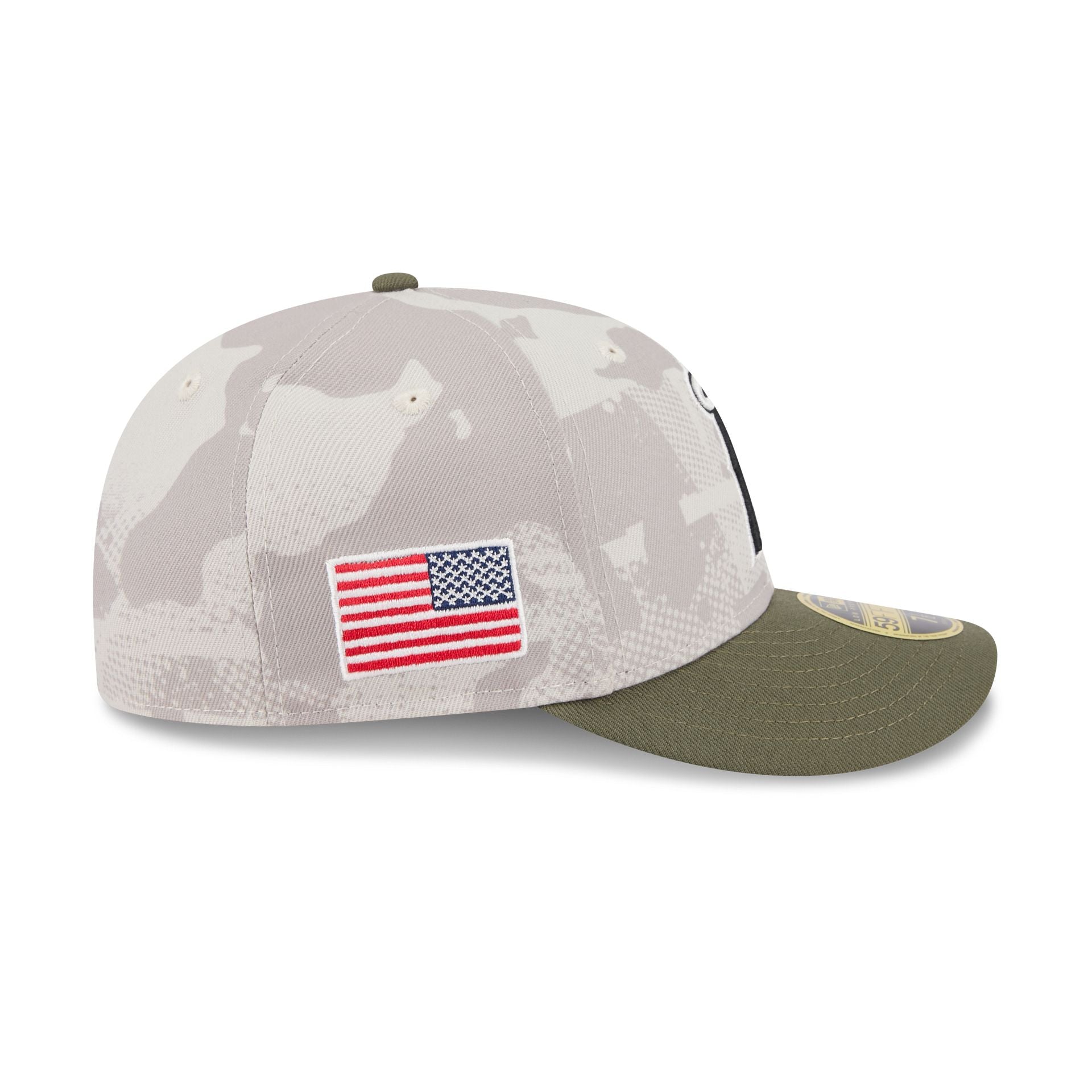 Los Angeles Angels Armed Forces Day 2025 Low Profile 59FIFTY Fitted Hat