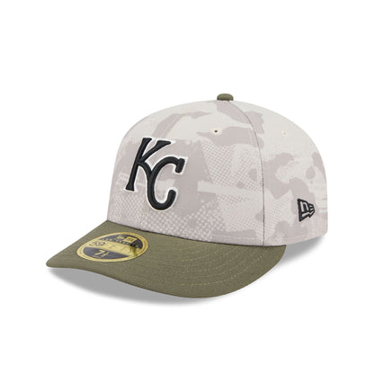 Kansas City Royals Armed Forces Day 2025 Low Profile 59FIFTY Fitted Hat