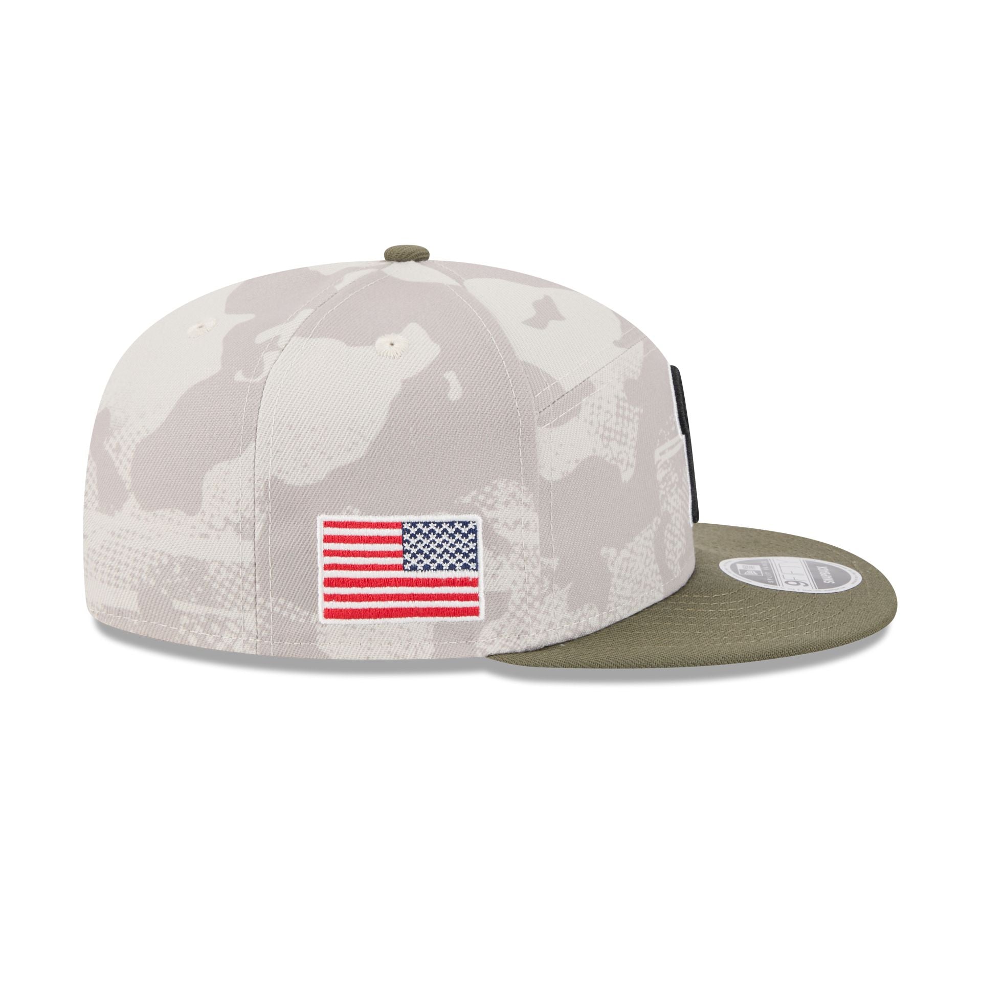 Philadelphia Phillies Armed Forces Day 2025 Split Panel 9FIFTY Snapback Hat