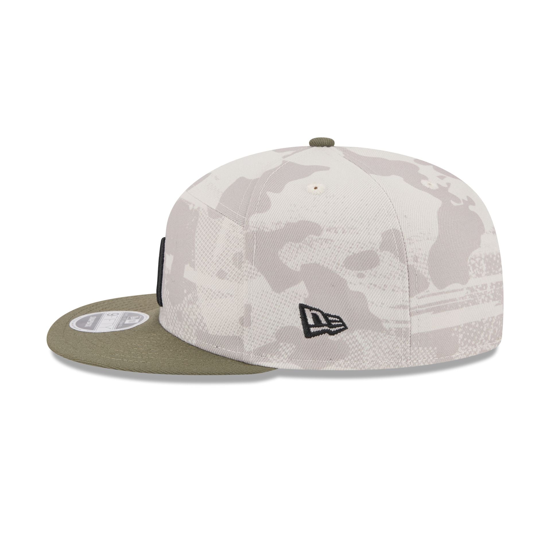 Minnesota Twins Armed Forces Day 2025 Split Panel 9FIFTY Snapback Hat
