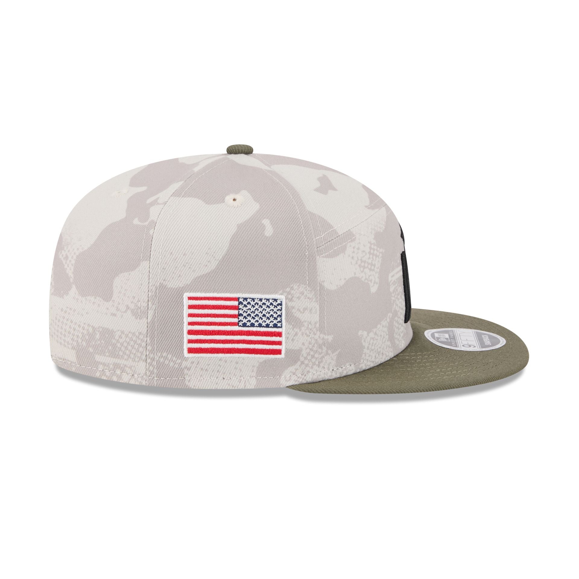 Minnesota Twins Armed Forces Day 2025 Split Panel 9FIFTY Snapback Hat