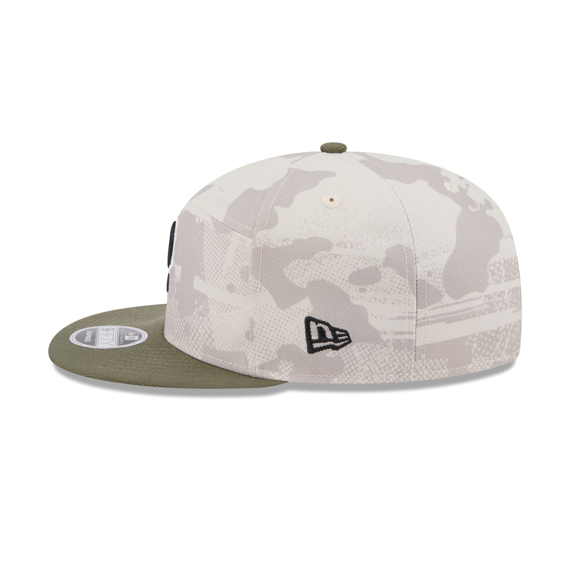 Pittsburgh Pirates Armed Forces Day 2025 Split Panel 9FIFTY Snapback Hat