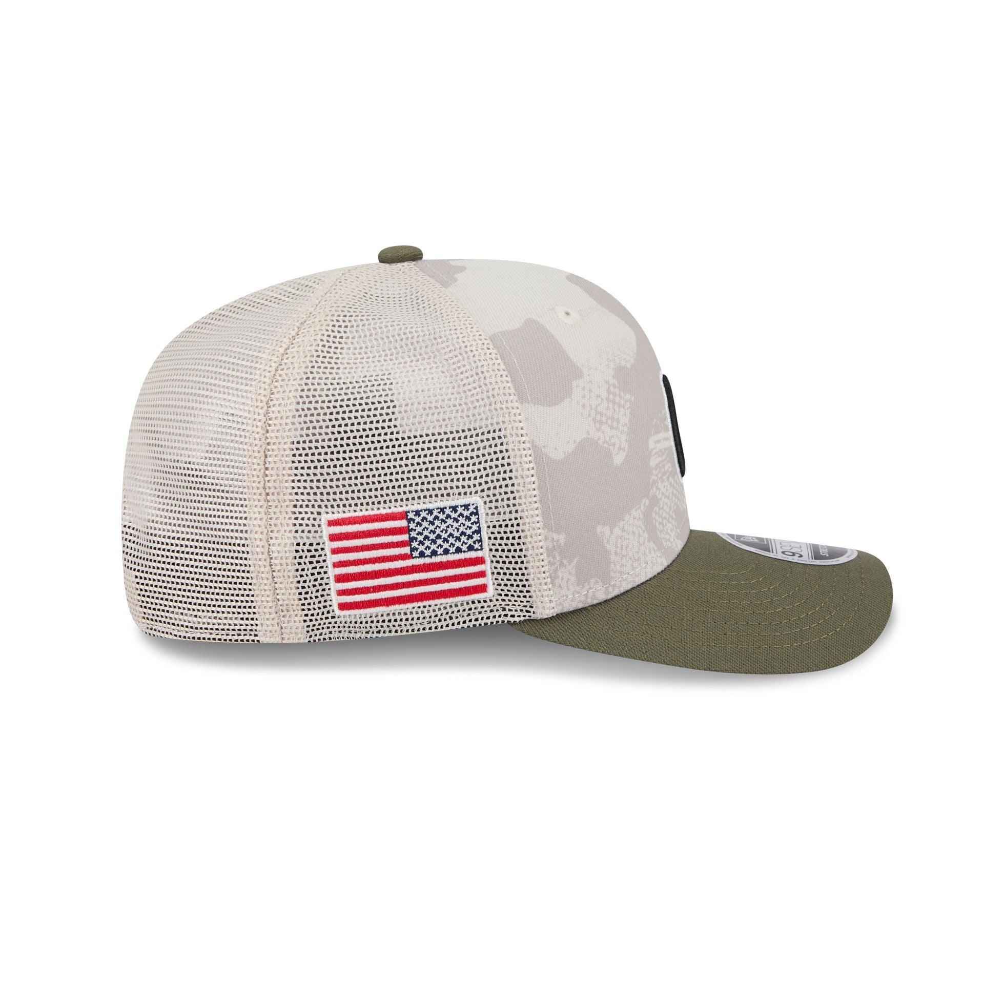 Chicago Cubs Armed Forces Day 2025 9SEVENTY Trucker Hat