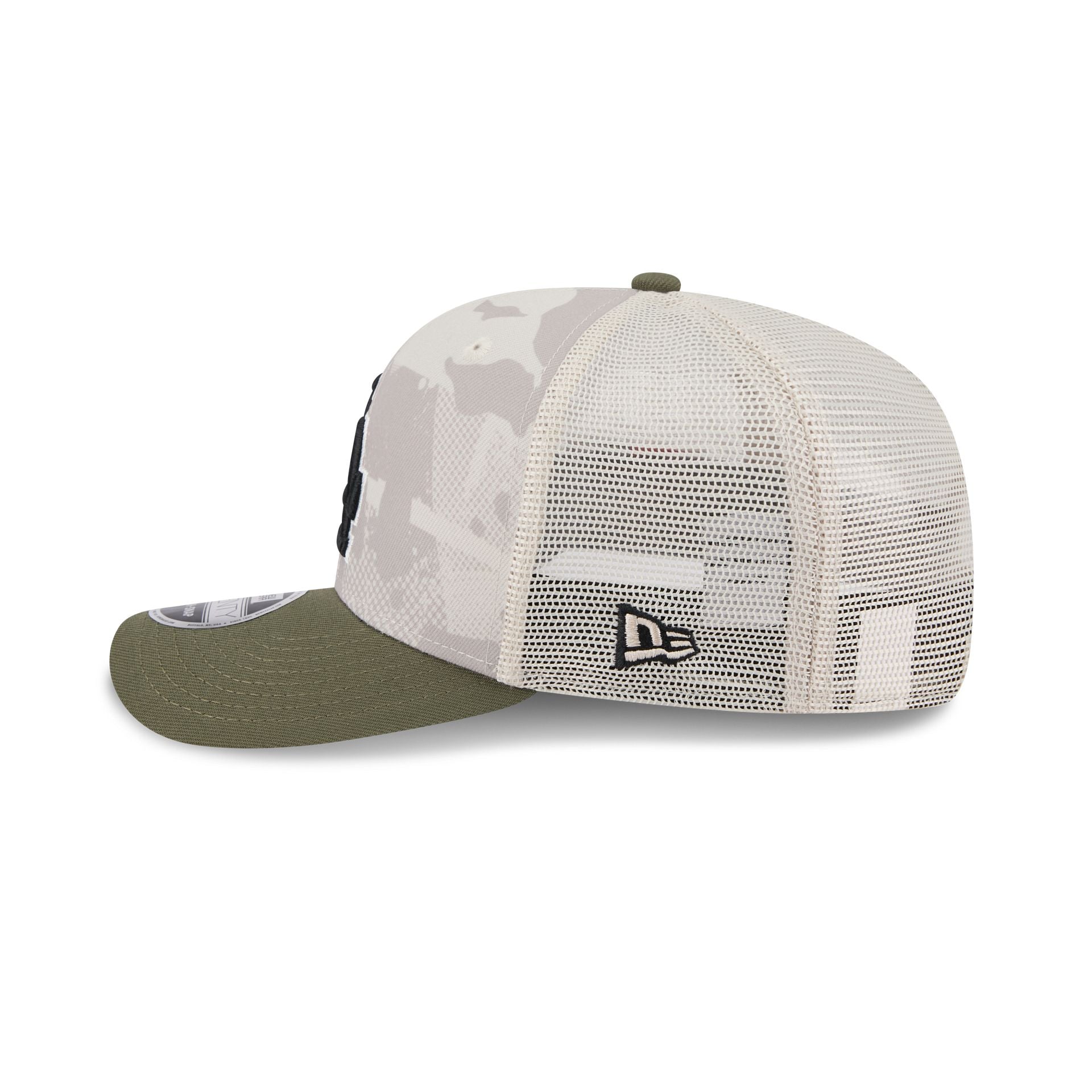 Los Angeles Dodgers Armed Forces Day 2025 9SEVENTY Trucker Hat