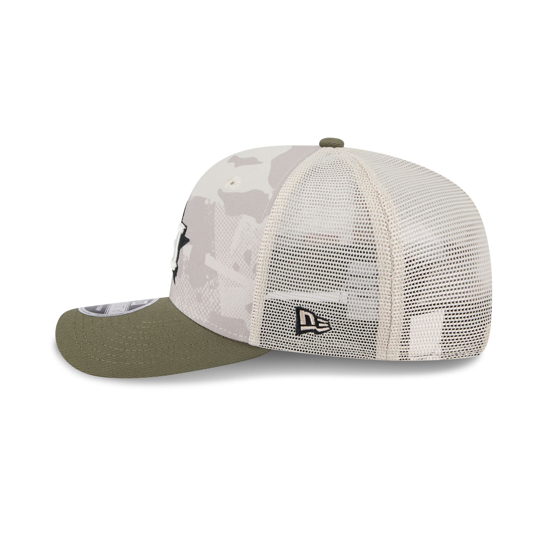 Houston Astros Armed Forces Day 2025 9SEVENTY Trucker Hat