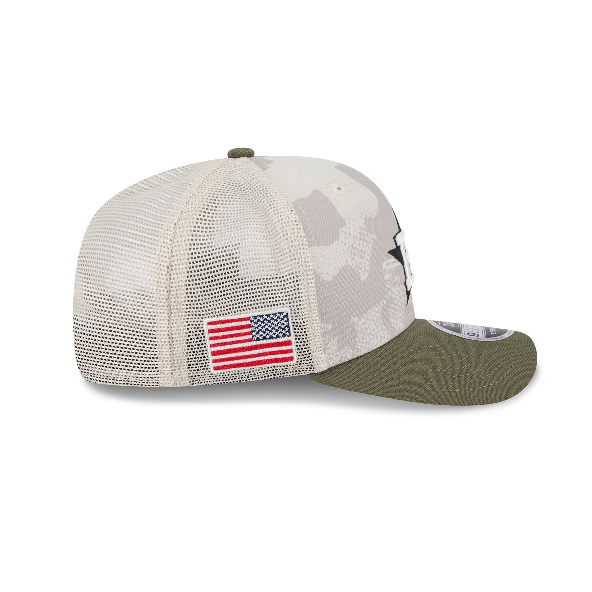 Houston Astros Armed Forces Day 2025 9SEVENTY Trucker Hat
