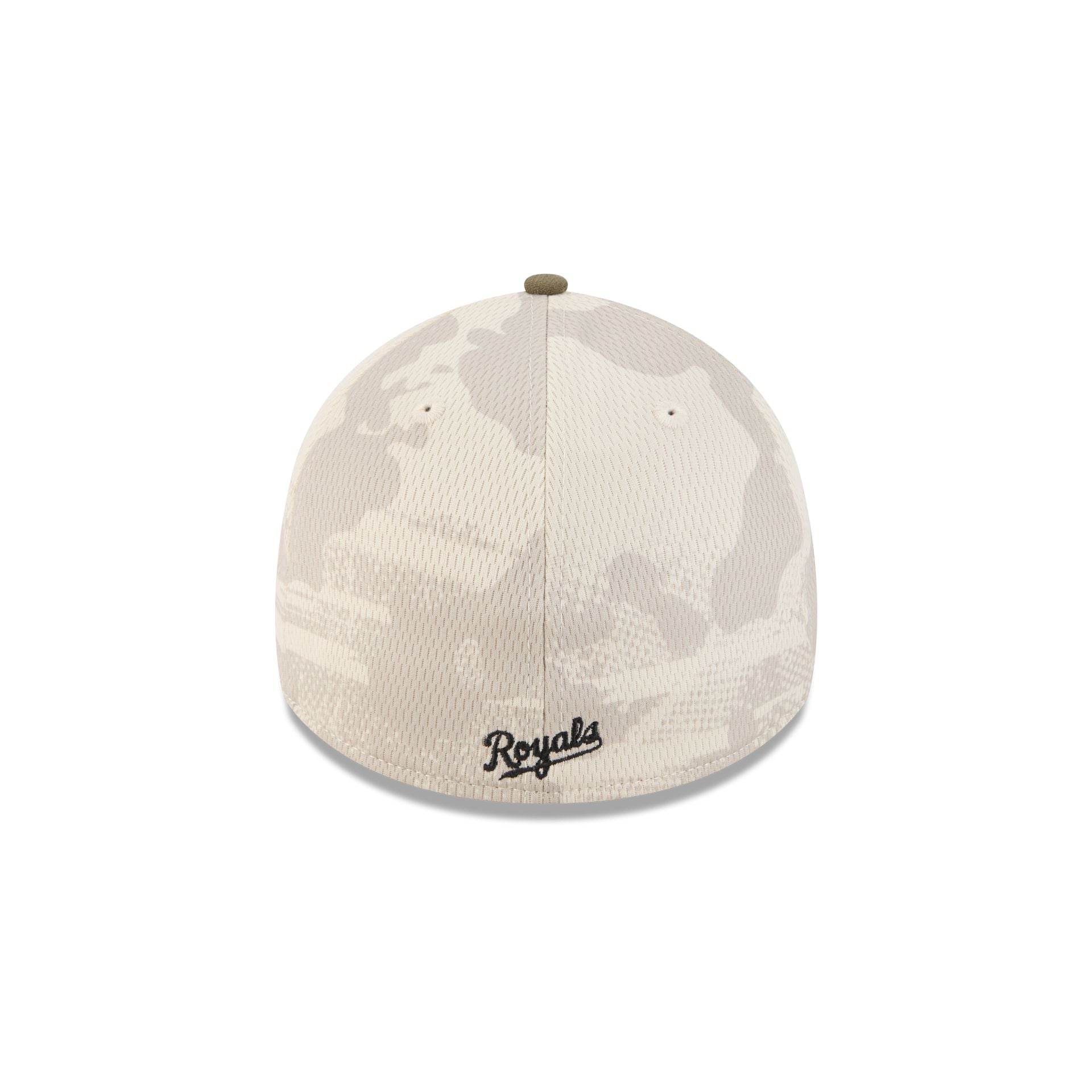 Kansas City Royals Armed Forces Day 2025 39THIRTY Stretch Fit Hat
