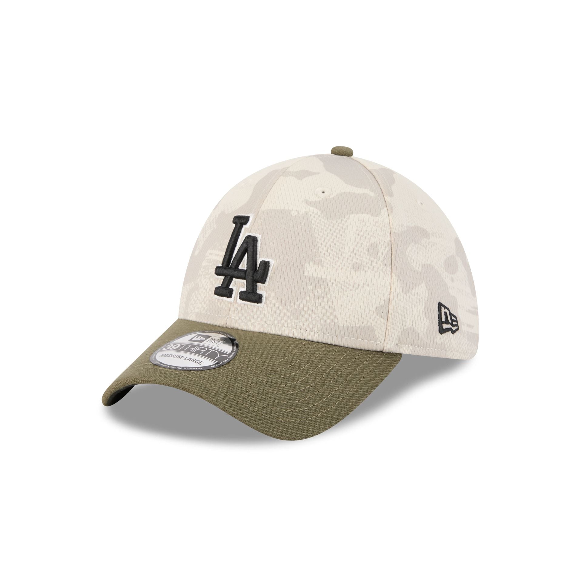 Los Angeles Dodgers Armed Forces Day 2025 39THIRTY Stretch Fit Hat