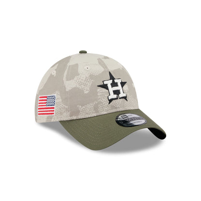 Houston Astros Armed Forces Day 2025 Kids 9TWENTY Adjustable Hat