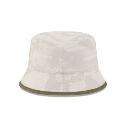 New York Yankees Armed Forces Day 2025 Reversible Bucket Hat
